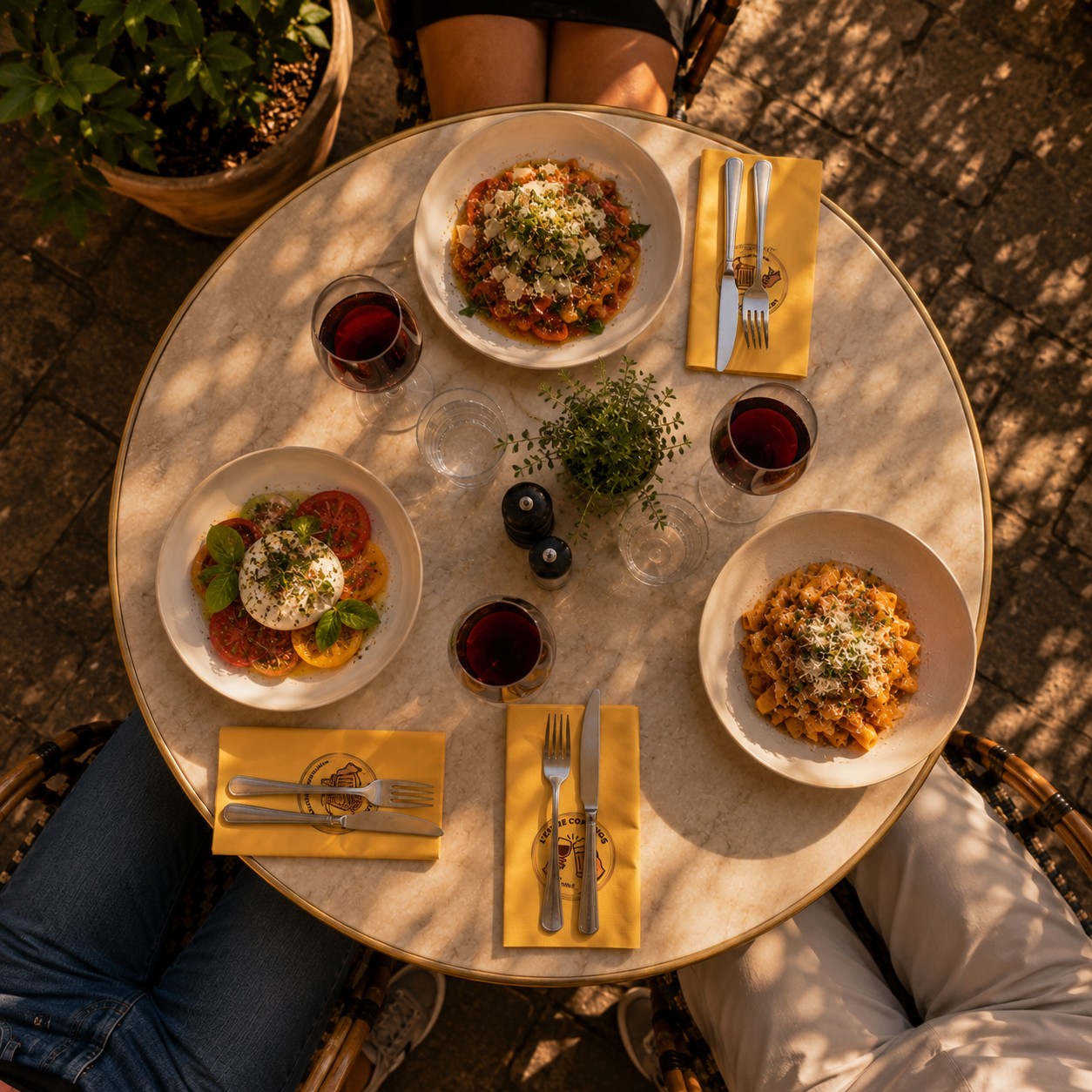 Plats maison du bistrot L'Entre Copaings à Montpellier